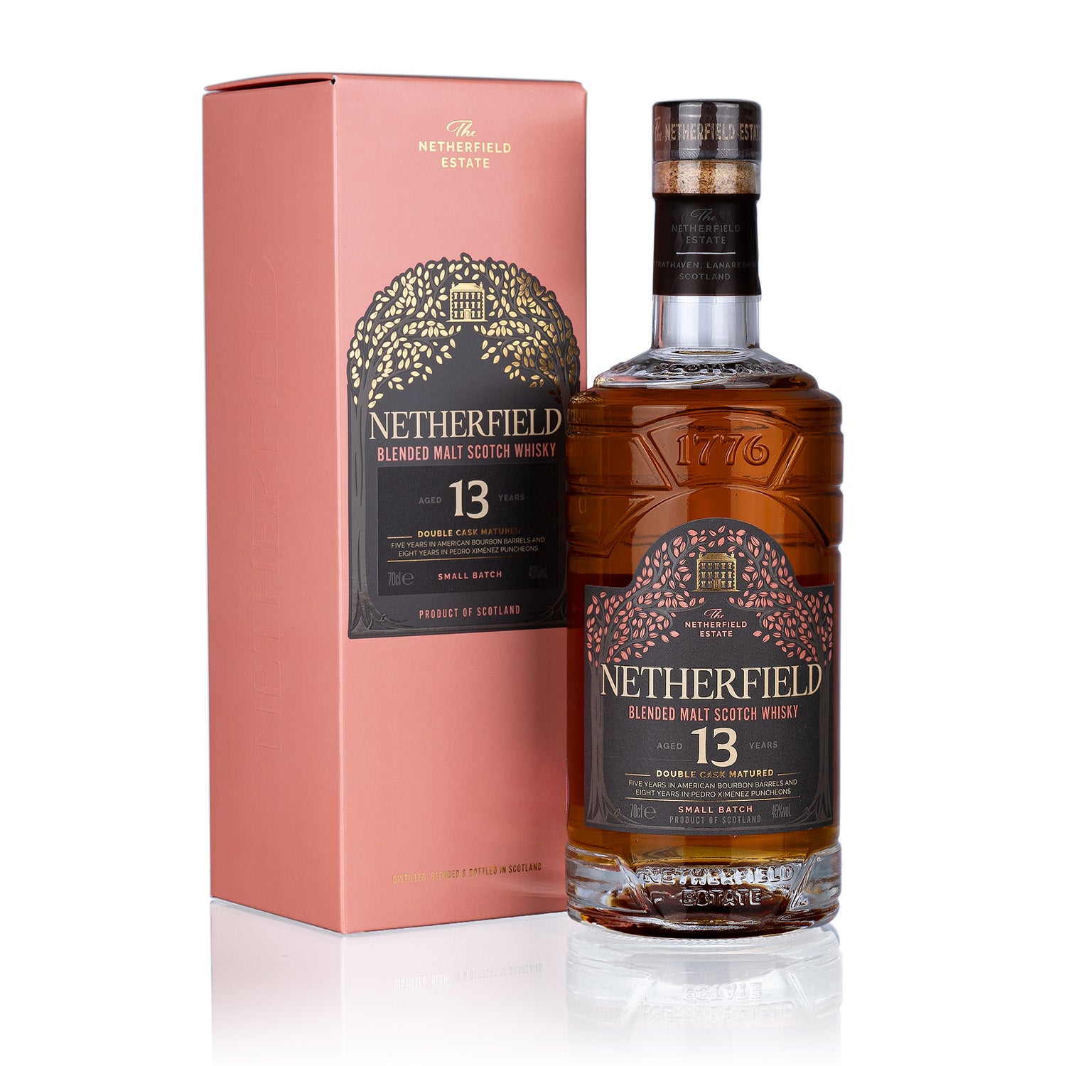 DOUBLE CASK MATURED Blended Malt 13 Year Old – The Netherfield