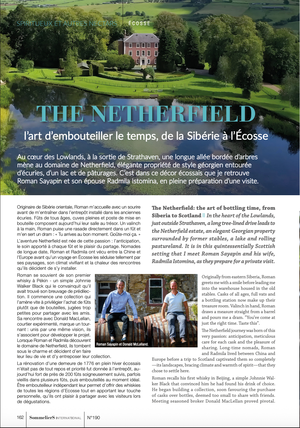 Our Feature in SommelierS International: The Journey Behind the Bottles