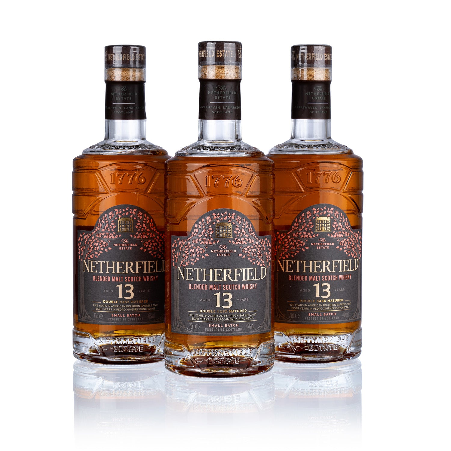 DOUBLE CASK MATURED Blended Malt 13 Year Old – The Netherfield