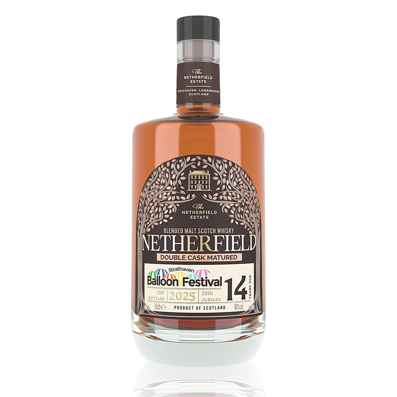 DOUBLE CASK MATURED BLENDED MALT 14 Years Old – The Netherfield
